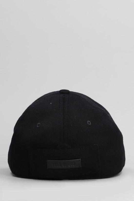 25SS 피어오브갓 모자 416296 FGE270 8040WOO Black - FEAR OF GOD