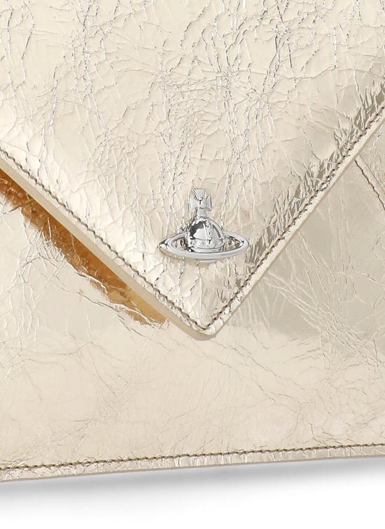 25SS 비비안웨스트우드 토트백 5B010002WL00A7R401 Gold - VIVIENNE WESTWOOD