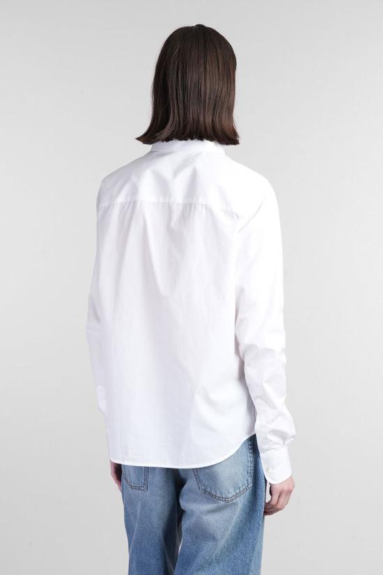 25SS 아미 블라우스 415571 FSH061 CO0097 WHITE - AMI