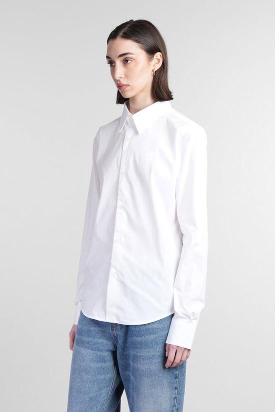 25SS 아미 블라우스 415571 FSH061 CO0097 WHITE - AMI