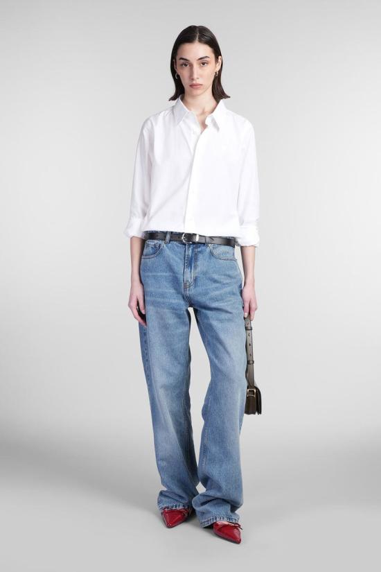 25SS 아미 블라우스 415571 FSH061 CO0097 WHITE - AMI