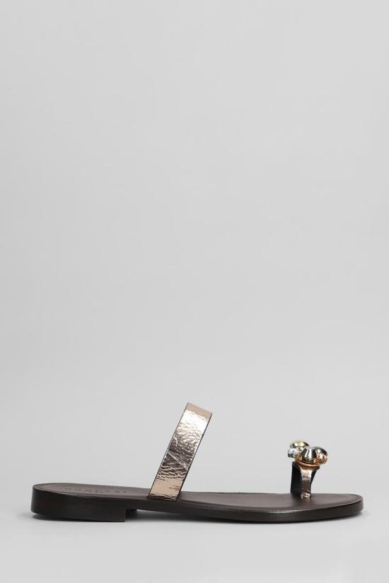 25SS Donnarã¬ 플랫 슈즈 419062 DC08A Brown