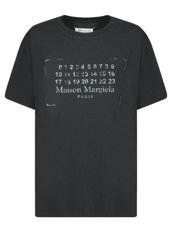 25SS 마르지엘라 반팔 티셔츠 S51GC0534S24575 969 Black