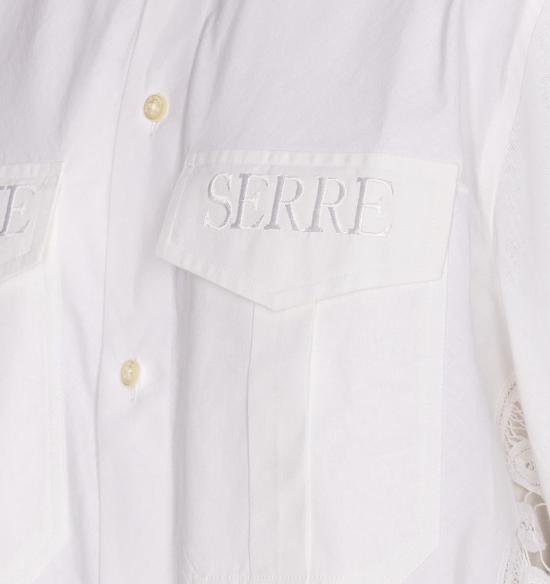 25SS 마린세르 셔츠 USI022AWH20 WHITE - MARINE SERRE