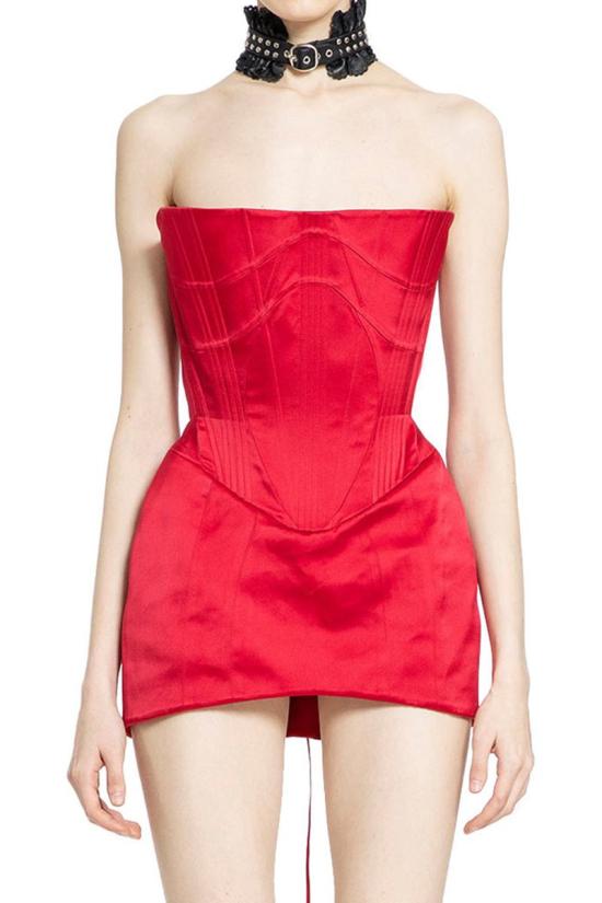 25SS 딜라라 핀디코글루 숏 원피스 DFAW2447 RED