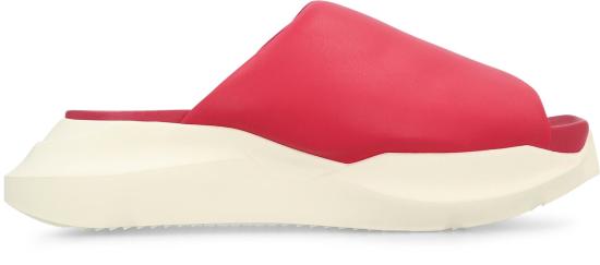 25SS 릭 오웬스 뮬/슬리퍼 RU01D3817LLP 31 RED - RICK OWENS