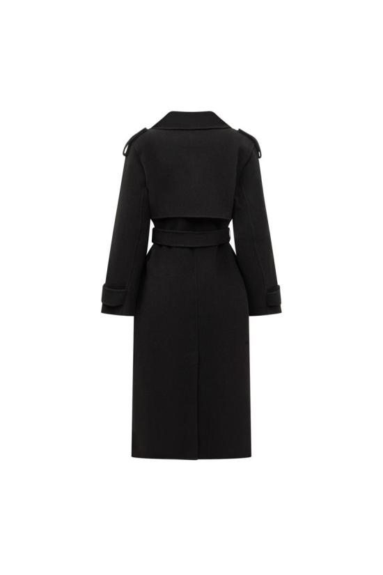 24FW 엘리자베타프랜치 코트 CP57D46E2V820 Black - ELISABETTA FRANCHI