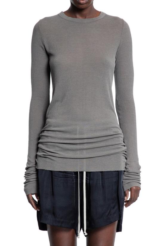 25SS 릭 오웬스 긴팔 티셔츠 RP01E7202RC 34 GREY