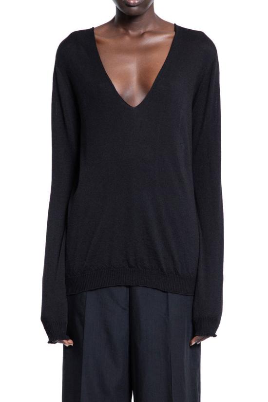 25SS 릭 오웬스 스웨터 RP01E7623M 09 Black