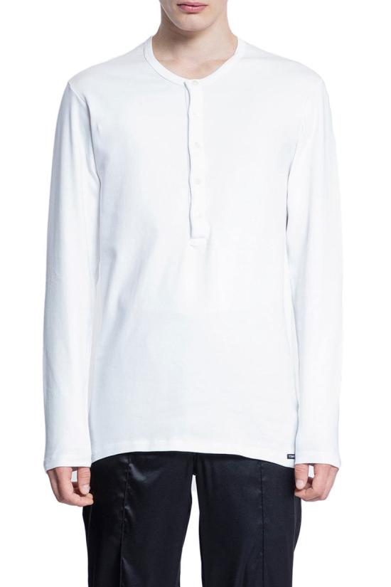 25SS 톰포드 긴팔 티셔츠 T4M151040 100 WHITE