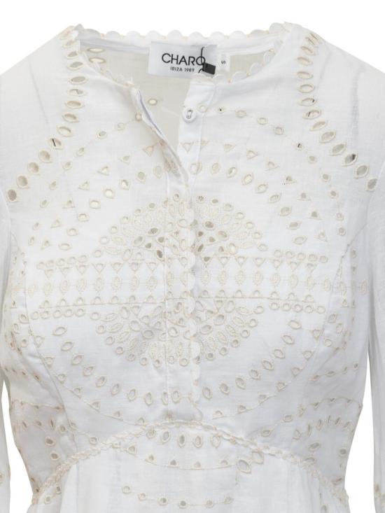 25SS 차로루이즈 숏 원피스 254605 IVORY WHITE - CHARORUIZ