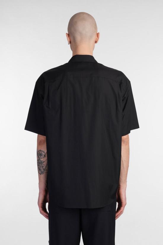 25SS 어태치먼트 반팔 셔츠 417681 AS51 031 Black - ATTACHMENT