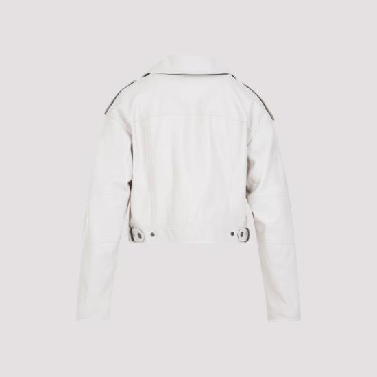  브루넬로 쿠치넬리 아우터 MPNGI2765 7872 WHITE - BRUNELLO CUCINELLI