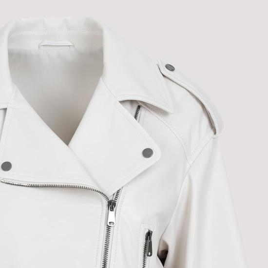  브루넬로 쿠치넬리 아우터 MPNGI2765 7872 WHITE - BRUNELLO CUCINELLI