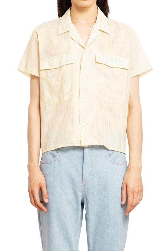 25SS Second Layer 반팔 셔츠 PDSS25SR01281 3068 YELLOW