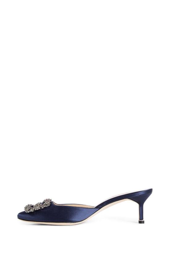 25SS 마놀로 블라닉 뮬/슬리퍼 9XX0725 4116 BLUE - MANOLO BLAHNIK