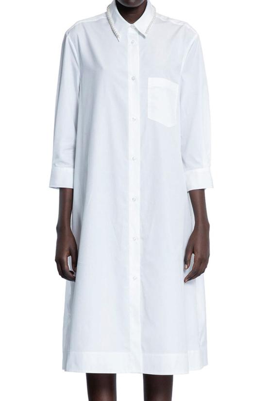 25SS 시몬로샤 셔츠 5314B1025 WHITE