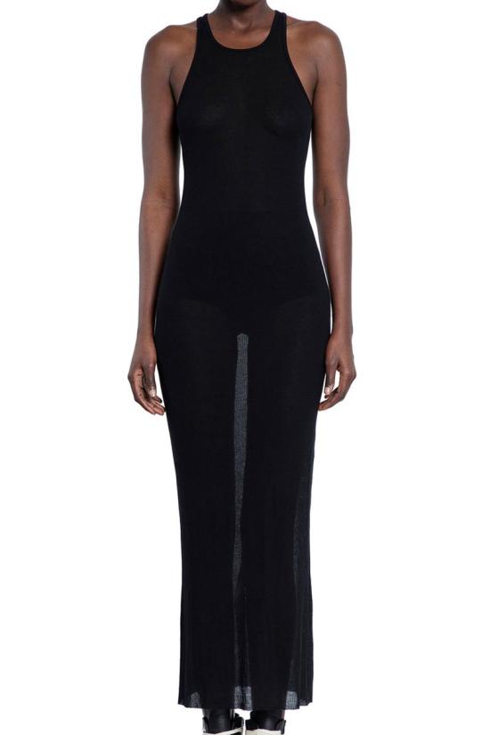 25SS 릭 오웬스 롱 원피스 RP01E7549RC 09 Black