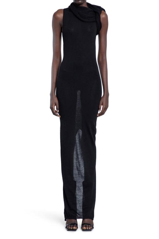 25SS 릭 오웬스 롱 원피스 RP01E7603M 09 Black