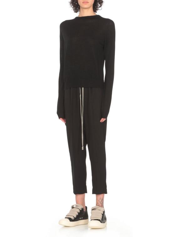 25SS 릭 오웬스 스웨터 RP02D3624M 09 Black - RICK OWENS