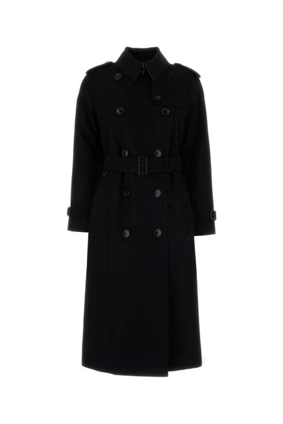 25FW 버버리 롱 워털루 헤리티지 트렌치코트  8079418 A1189 Black