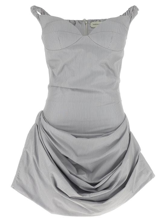 25SS 마그다뷰트림 숏 원피스 242525GREY Gray