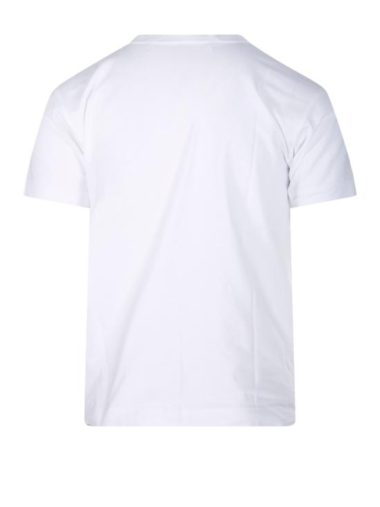 25SS 꼼데가르송 반팔 티셔츠 AXT108 2 WHITE - COMME DES GARCONS
