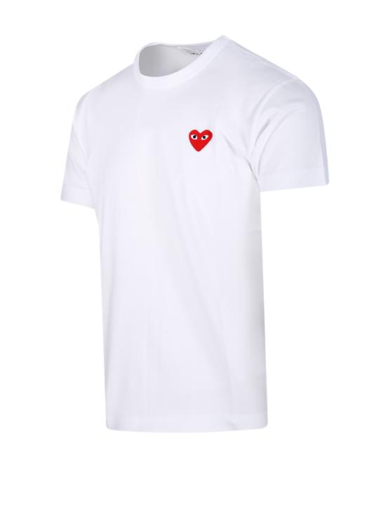 25SS 꼼데가르송 반팔 티셔츠 AXT108 2 WHITE - COMME DES GARCONS