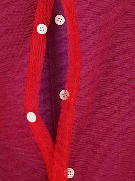  꼼데가르송 가디건 GOB020S253 Purple - COMME DES GARCONS