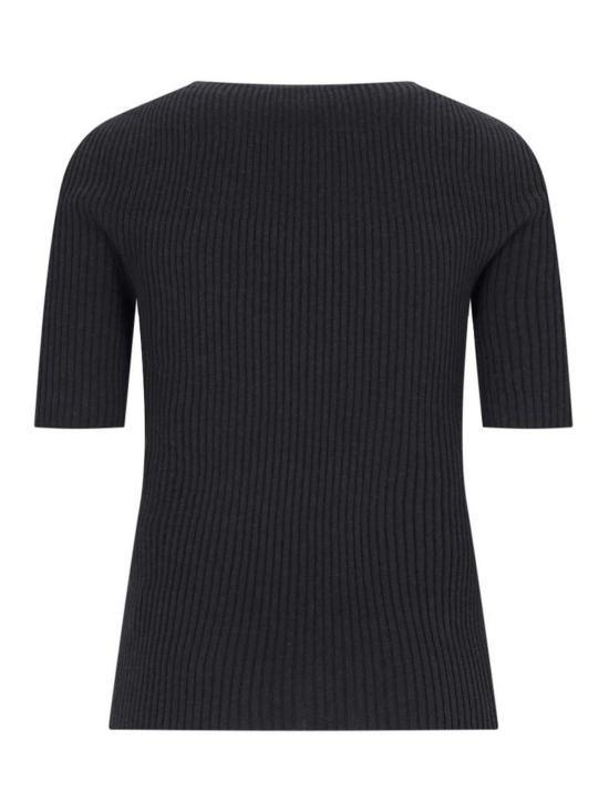  쿠레쥬 반팔 티셔츠 124MPU130FI00499999 Black - COURREGES