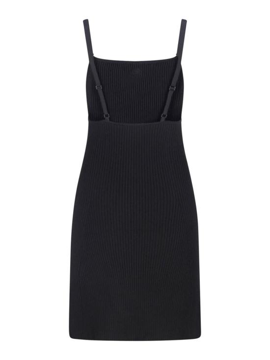  쿠레쥬 미디 원피스 324MRO441FI00019999 Black - COURREGES