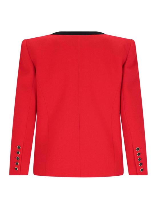 25FW 발망 수트 자켓 DF1SM370WB86EAE Red - BALMAIN