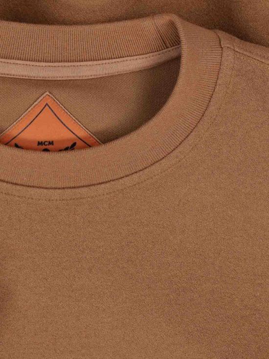  엠시엠 긴팔 티셔츠 MHAESMM06CO Brown - MCM