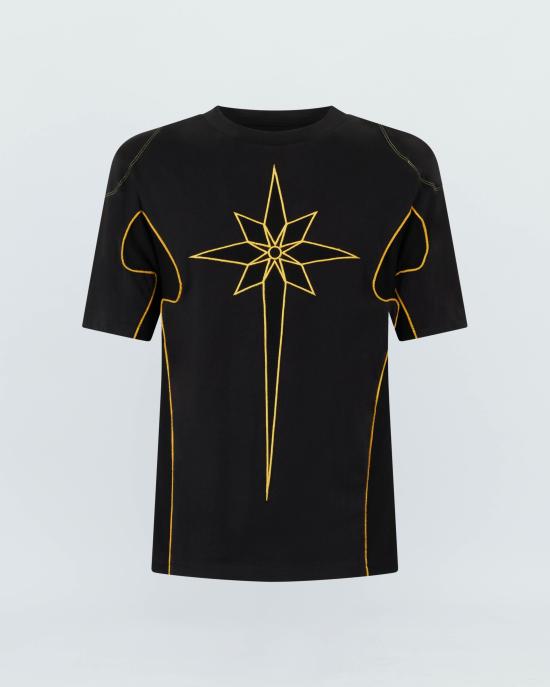  쿠시코크 반팔 티셔츠 KSKM241PRTS009BK BLACK DOM