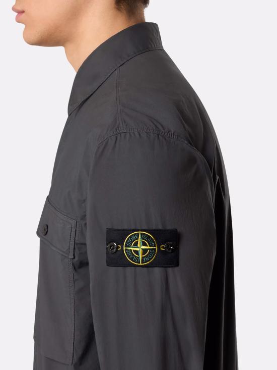25SS 스톤 아일랜드 긴팔 셔츠 K1S151200015S0003V0065 CHARCOAL DOM - STONE ISLAND