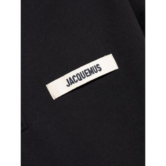 25SS 자크뮈스 긴팔 티셔츠 255JS2832458990 BLACK DOM - JACQUEMUS