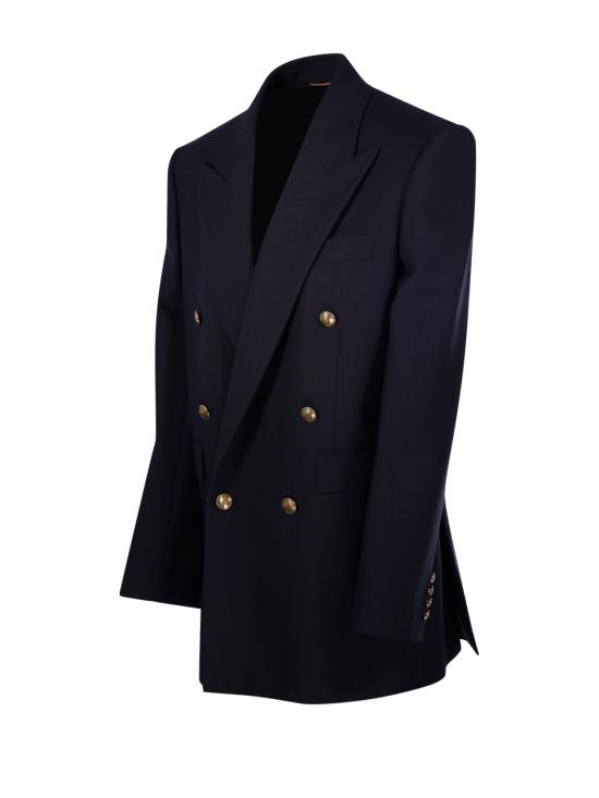 25SS 생로랑 수트 자켓 834867 Y5K32 4140 MARINE - SAINT LAURENT