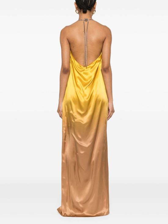 25SS 막스마라 롱 원피스 2511221114600 006002 Golden - MAX MARA