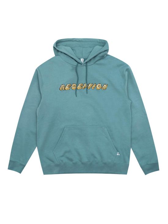 리셉션 후드 티셔츠 RECM241PRHD008GN Dusty Green DOM