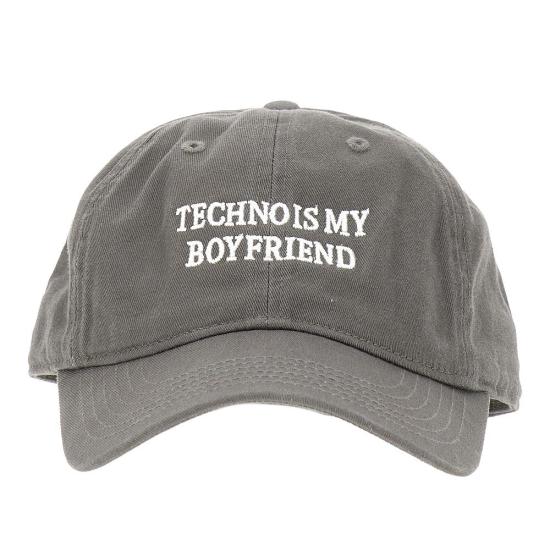  IDEA 액세서리 오가닉 코튼 자수 야구모자 맨 그레이