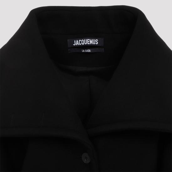 24FW 자크뮈스 코트 243CO077 1614 990 BLACK - JACQUEMUS