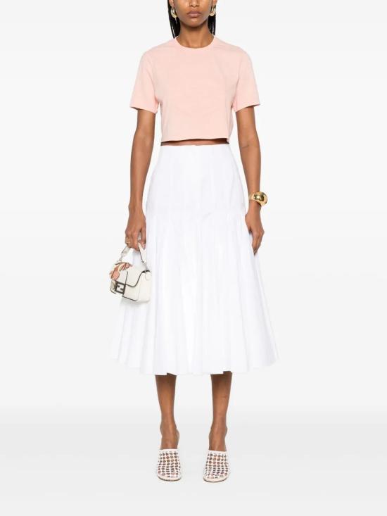 25SS 펜디 반팔 티셔츠 FS9715 ASNI F1RX7 STRAWBERRY CREAM - FENDI