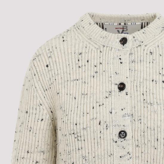 24FW 보테가베네타 가디건 791691 V4AO0 9317 DOVE - BOTTEGA VENETA