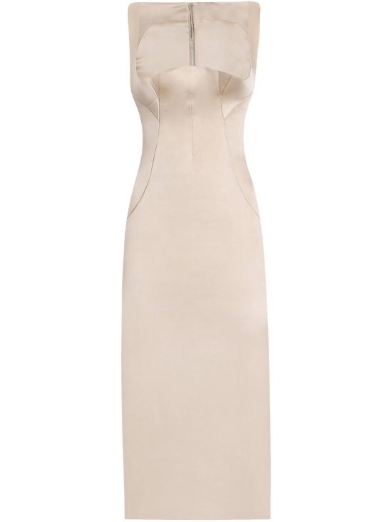 25SS 돌체앤가바나 미디 원피스 F6TTYT FURADF0658 Rosa pallido