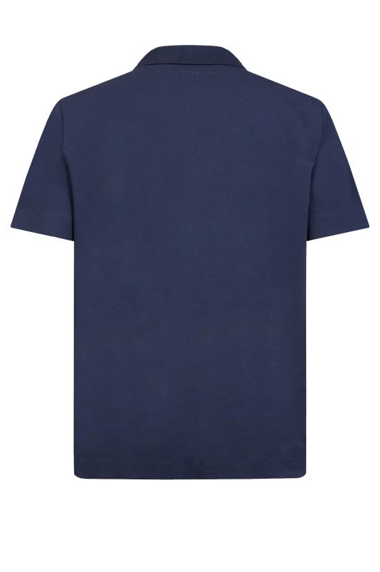 25SS 가자리니 X 미셸 프란지스 폴로 티셔츠 PE39G BLU Blue - GAZZARRINI X MICHELE FRANZESE