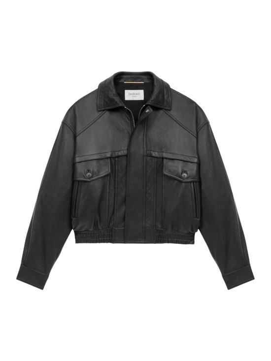 25SS 생로랑 자켓 827459YCQT21000 NOIR Black - SAINT LAURENT