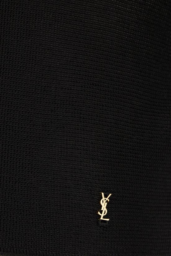 25SS 생로랑 스웨터 819910Y75WA 1000 NOIR - SAINT LAURENT