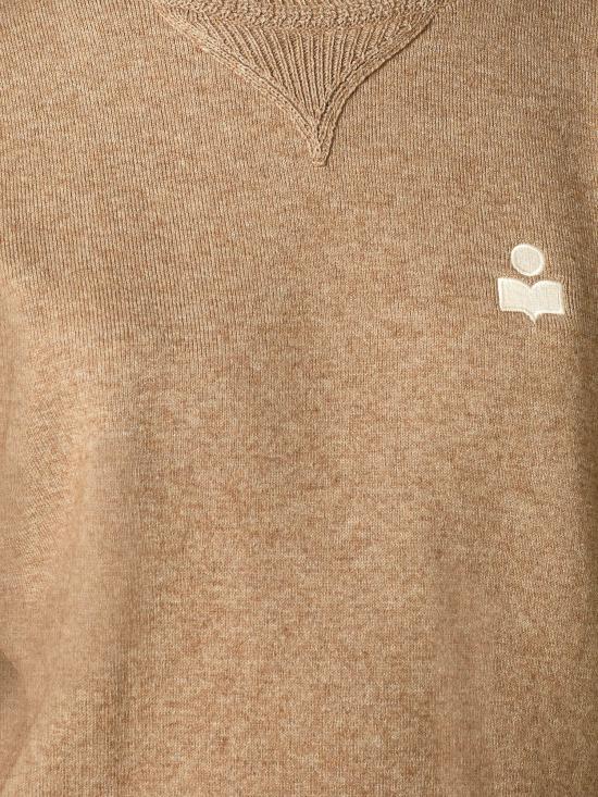 25SS 이자벨마랑에뚜왈 긴팔 티셔츠 PU0039FA A3L75E50CM Brown - ISABEL MARANT ETOILE