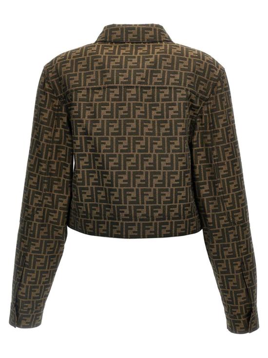  펜디 자켓 FJ7818A5W3F118W BROWN - FENDI