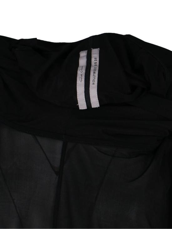 25SS 릭 오웬스 긴팔 티셔츠 RO01E7285 BZ09 Black - RICK OWENS